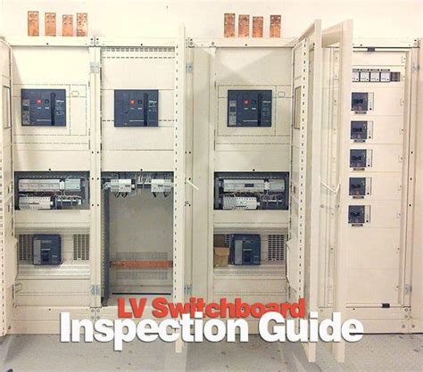 low voltage switchboard inspection.